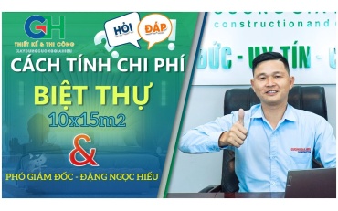 Cách tính chi phí xây nhà